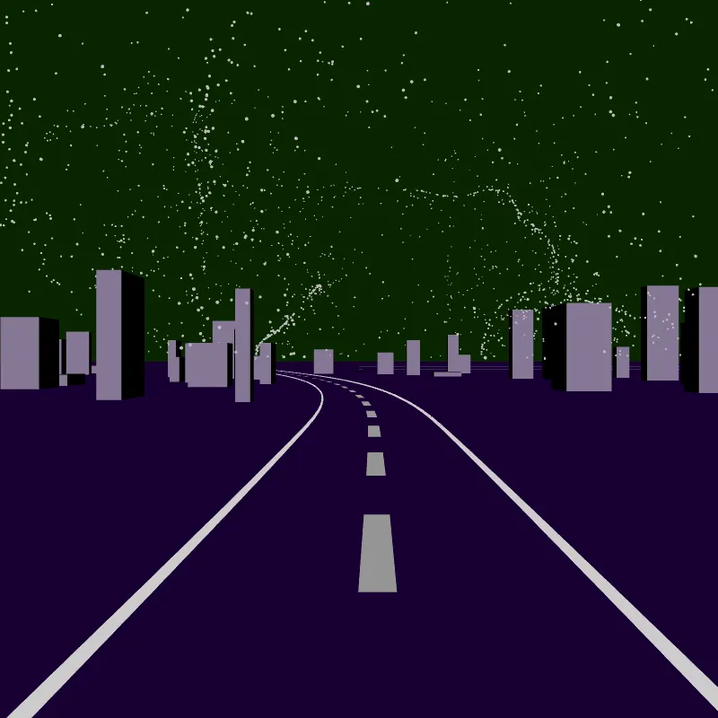 Galactic Highway #4 by Atsushi Tanaka