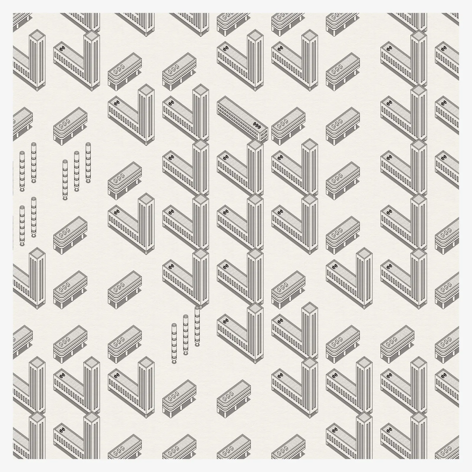 Bauhausstadt #151 by Andrew Strauss