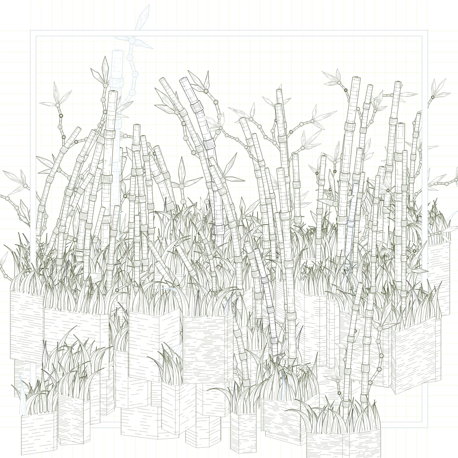 Mecha-Bamboo #494 by Bewelge