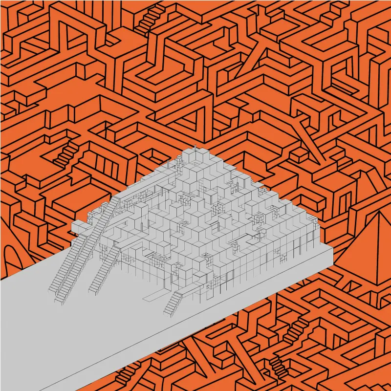 Daedalian Pyramids #141 by GasparianTed