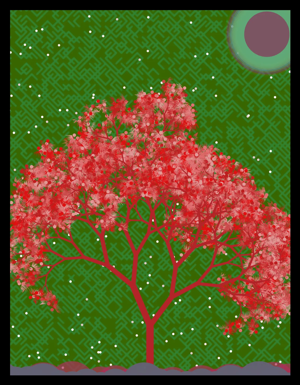 Lonely Tree #74 by RosbelDev