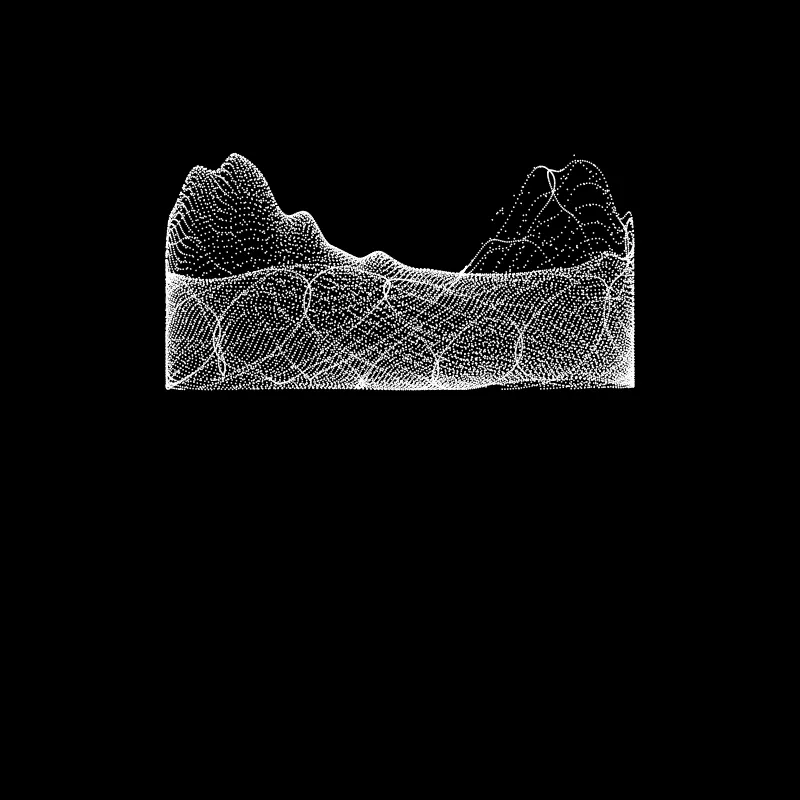 Perpetual rolling landscape #8 by Daniel Uzquiano