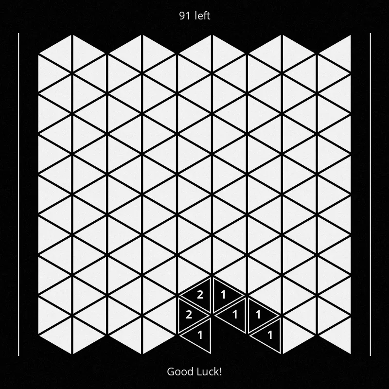 Tessellated Minesweeper | Game #12 by Checker Blankly