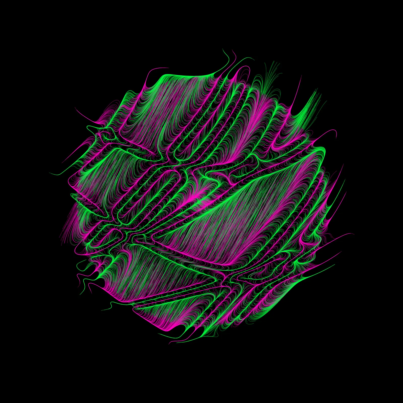 Undulated 2 #4 by MathBird