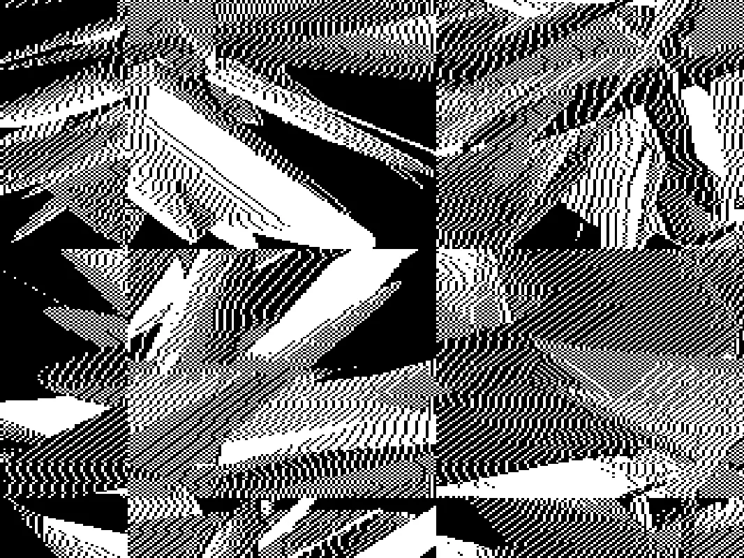 DOS DELIGHT: DITHER #47 by Murat Atimtay