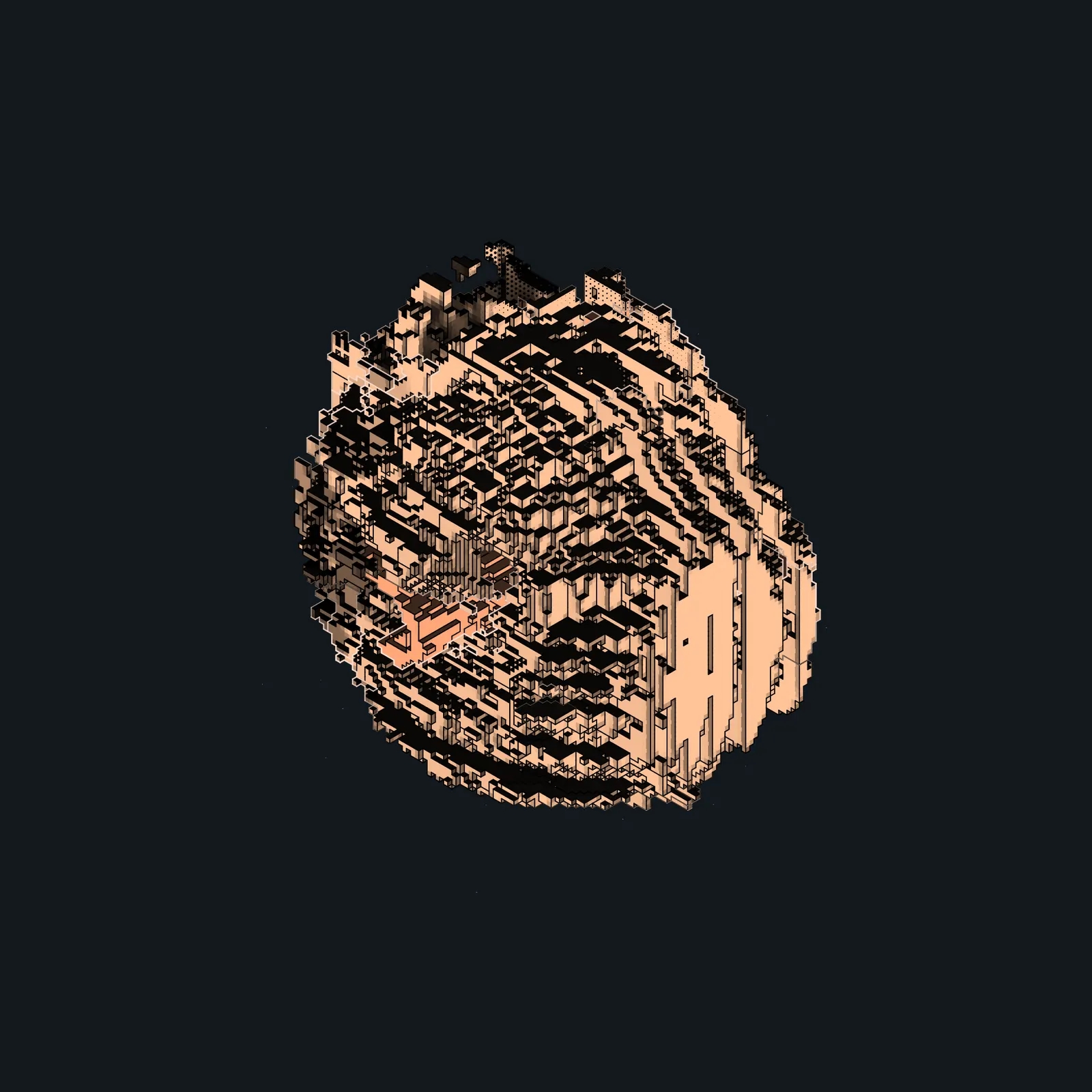 Force projection (Unrooted 230802) #111 by wblut