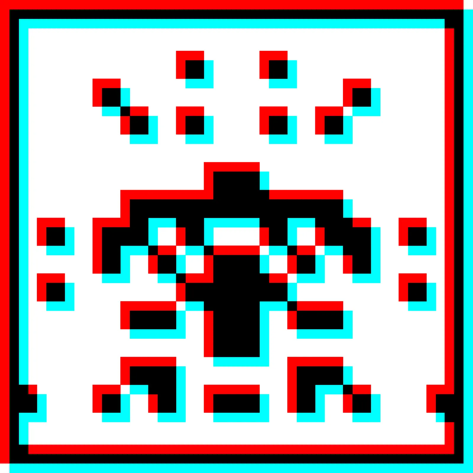 Quick-Response Mask #44 by anaglyphic