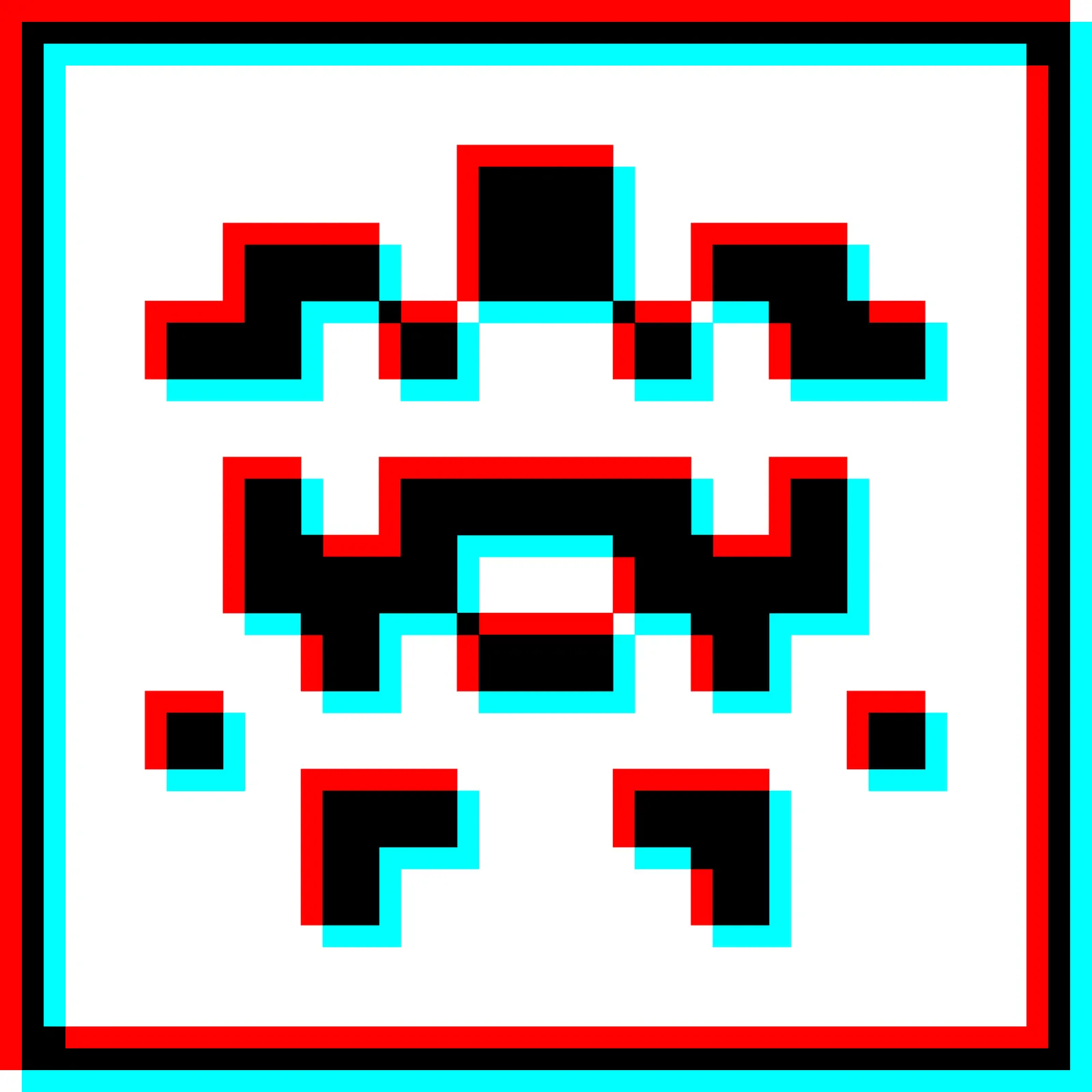 Quick-Response Mask #45 by anaglyphic