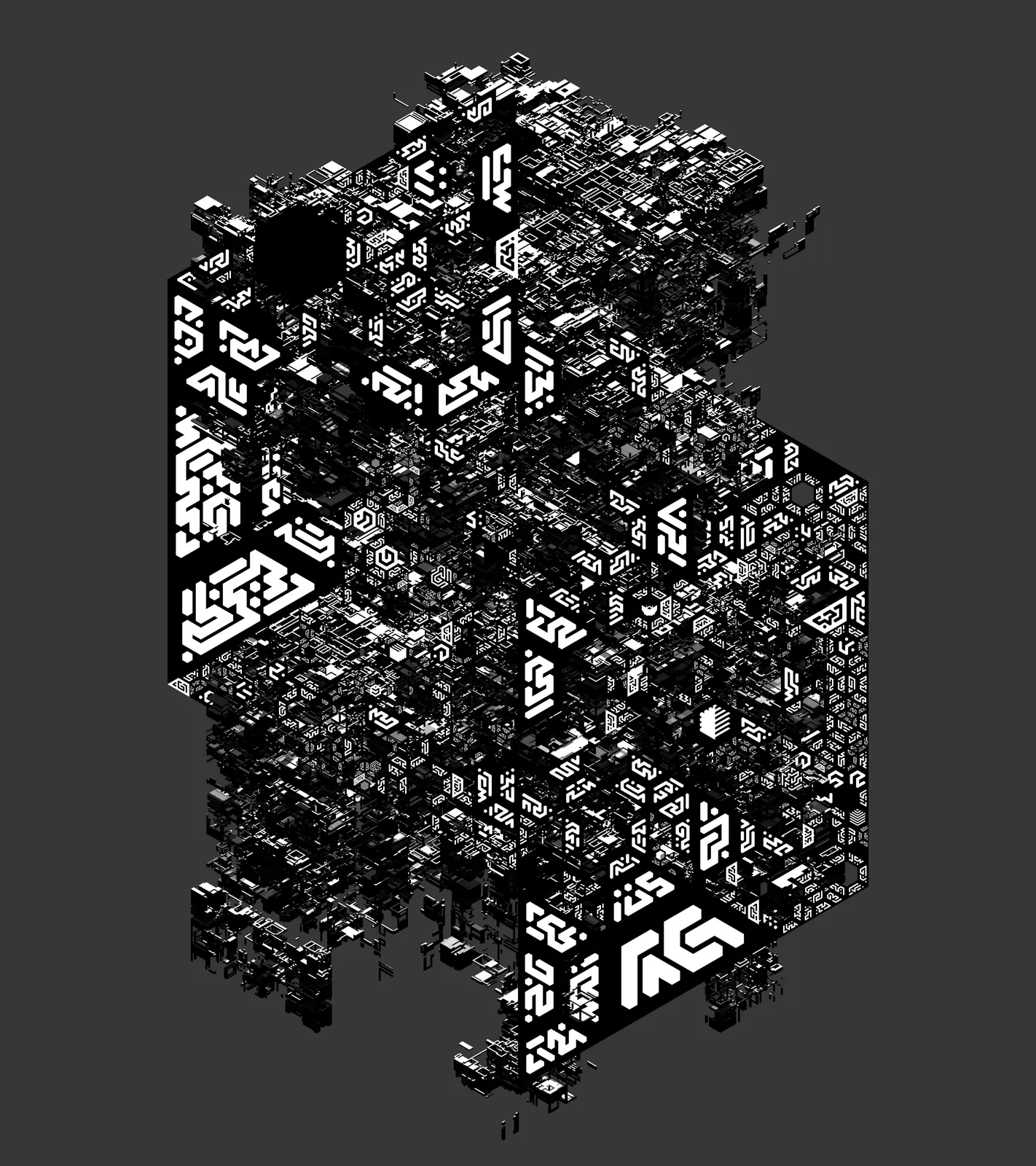Asemic Asymbolism by Frederik Vanhoutte