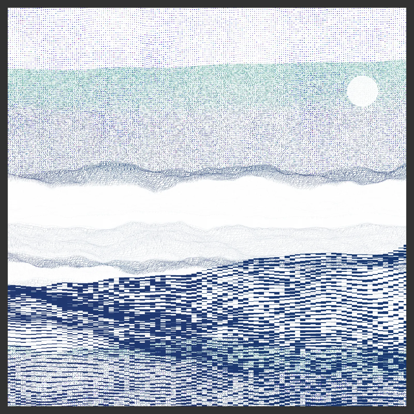 fluid mountain #64 by unknown artist