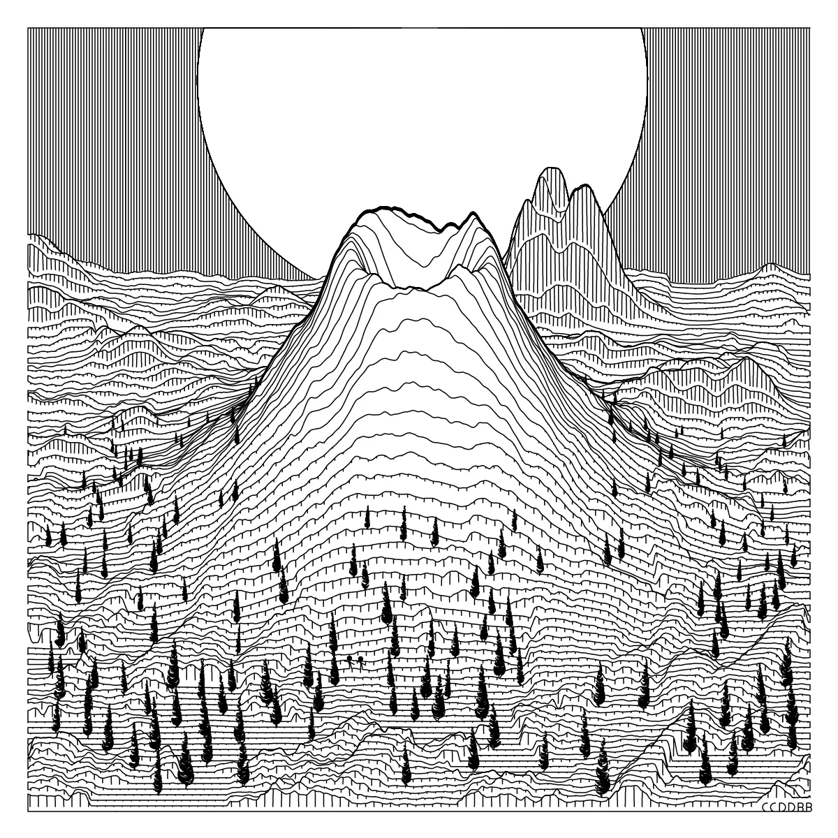 Mount St. A Line #4 by CCDDBB