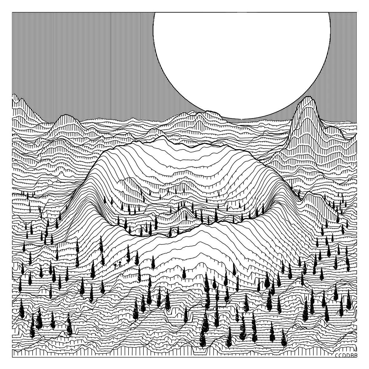 Mount St. A Line #5 by CCDDBB