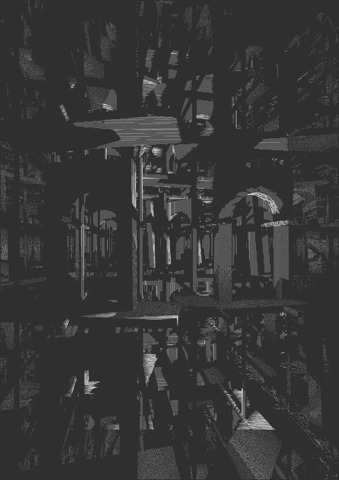 Roy Batty’s corridors #4 by unknown artist