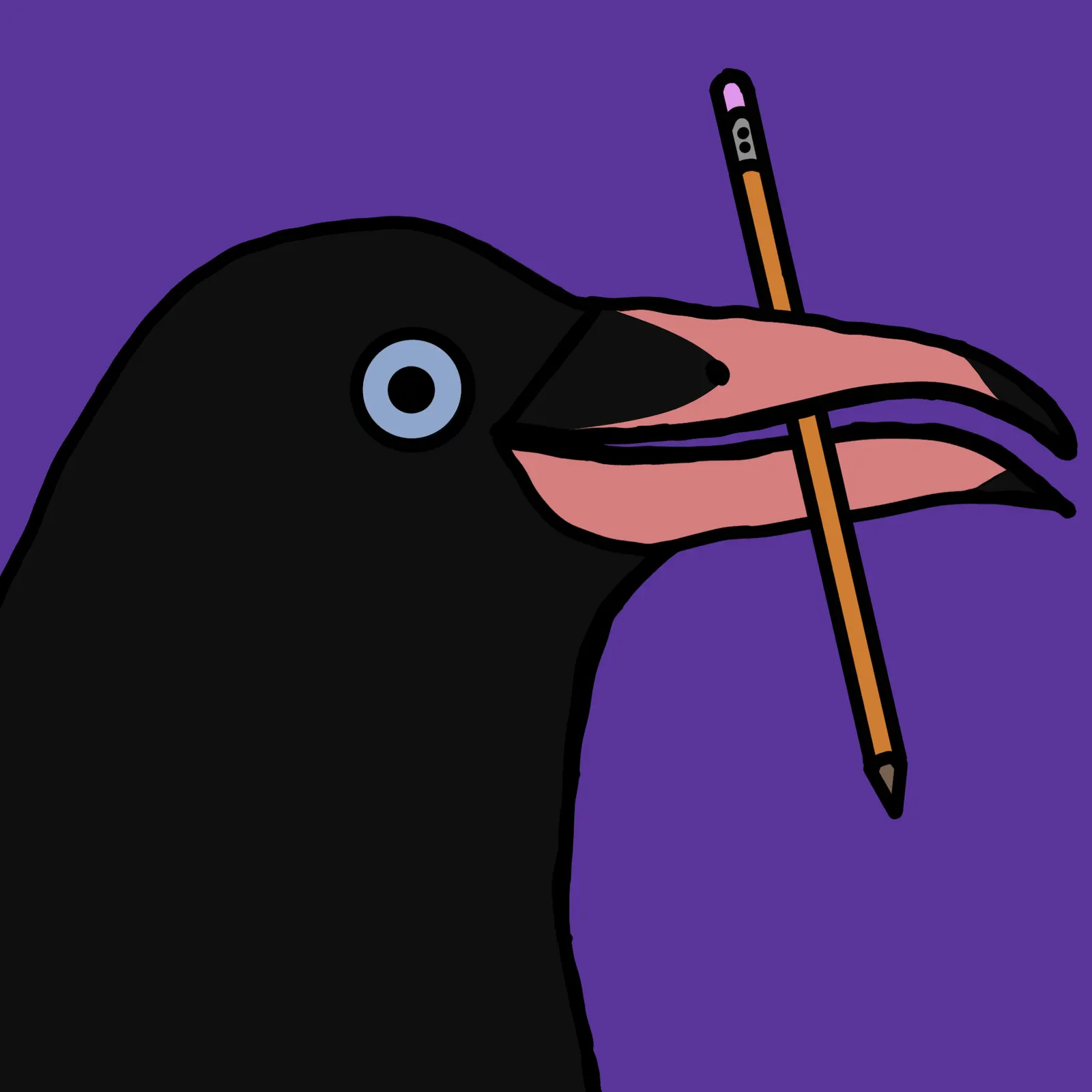 Crow Friends #300 by unknown artist