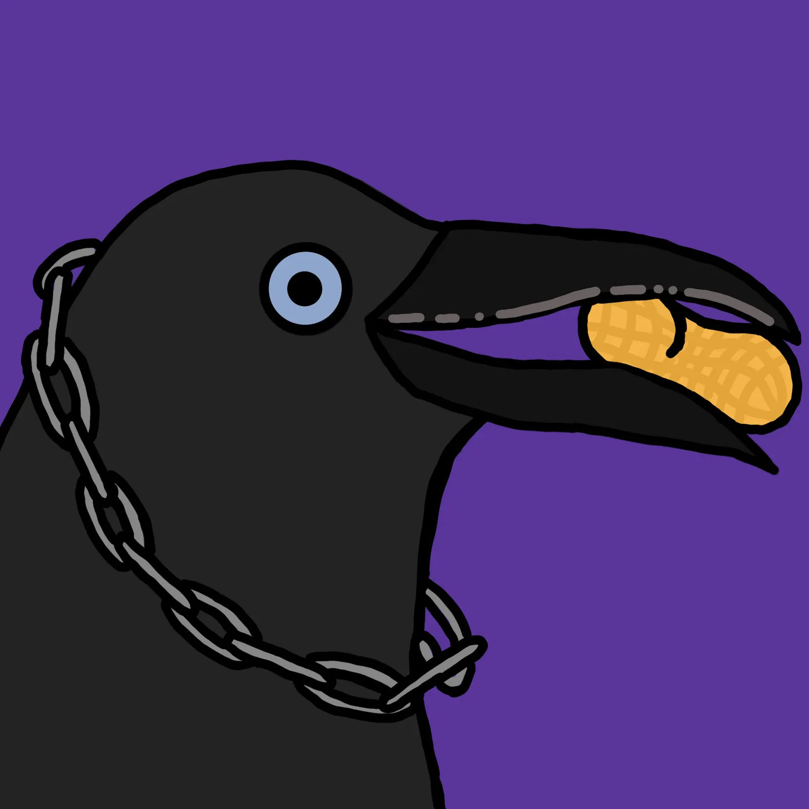 Crow Friends #303 by unknown artist