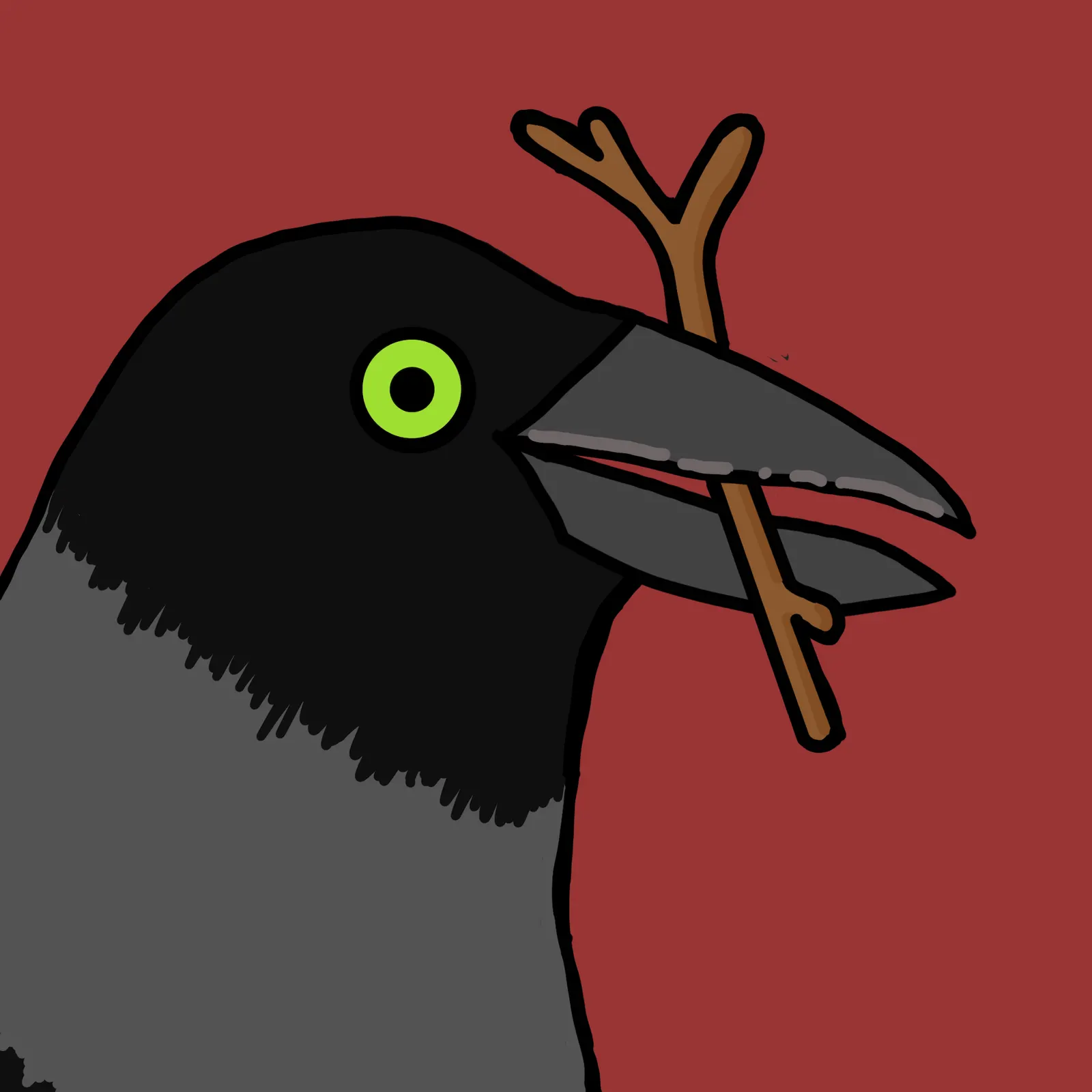 Crow Friends #306 by unknown artist