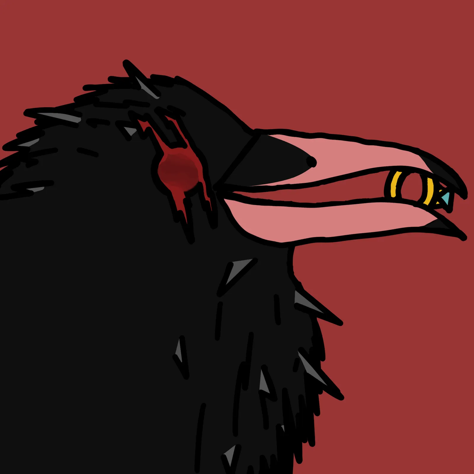 Crow Friends #311 by unknown artist