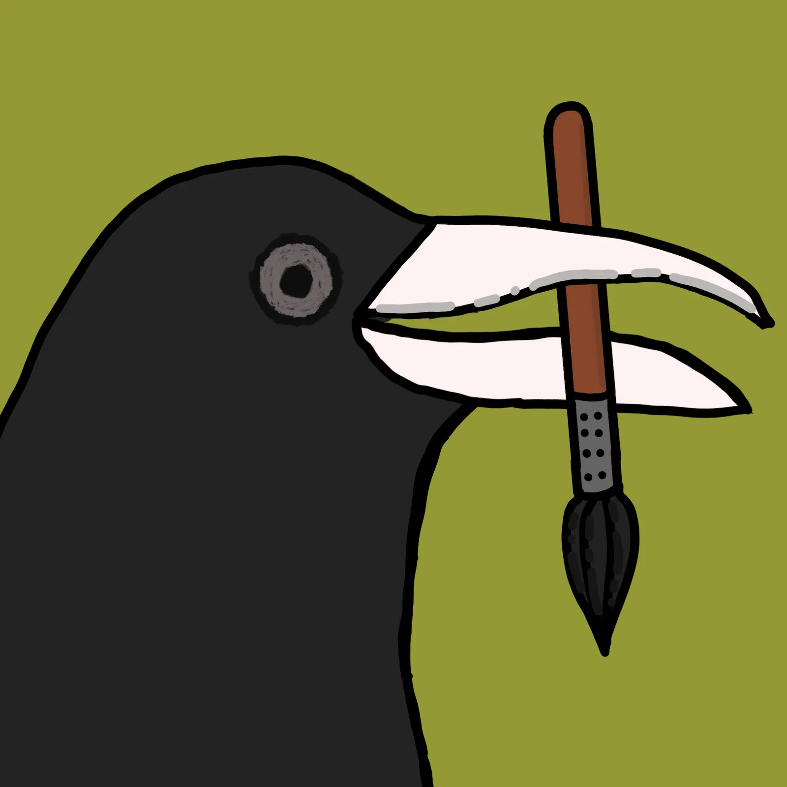 Crow Friends #312 by unknown artist