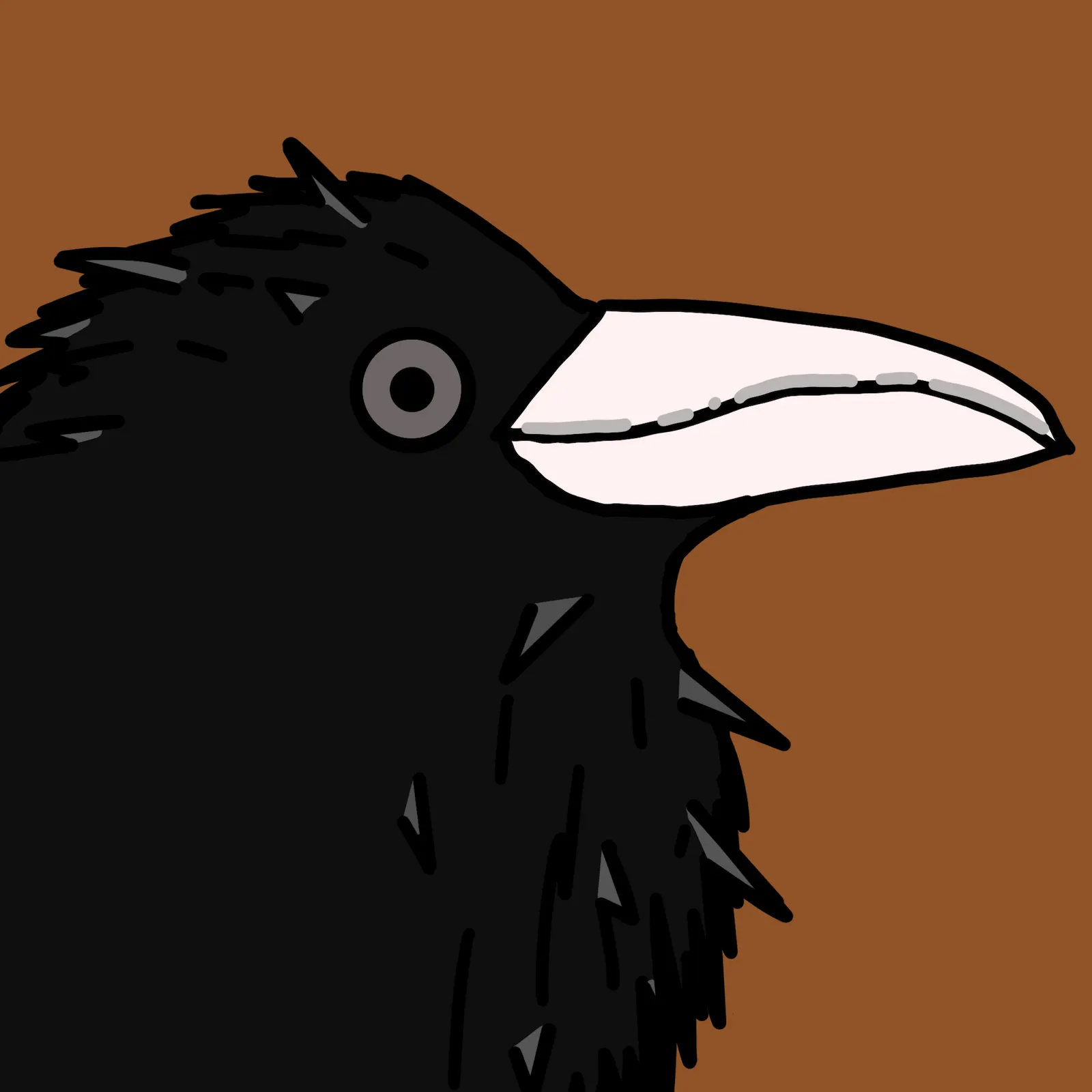 Crow Friends #313 by unknown artist