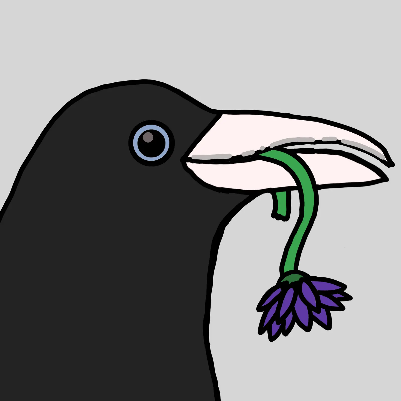 Crow Friends #314 by unknown artist