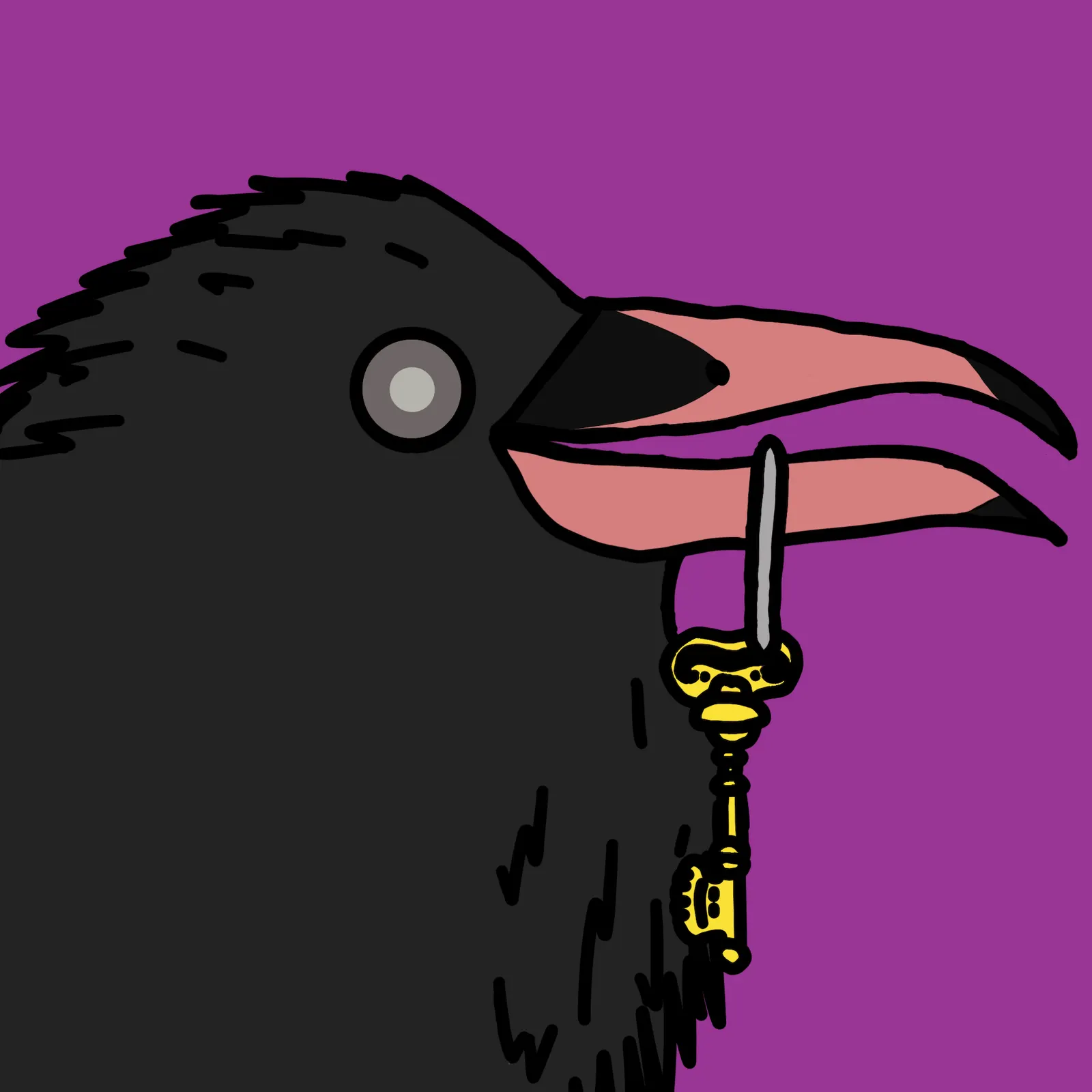 Crow Friends #855 by unknown artist