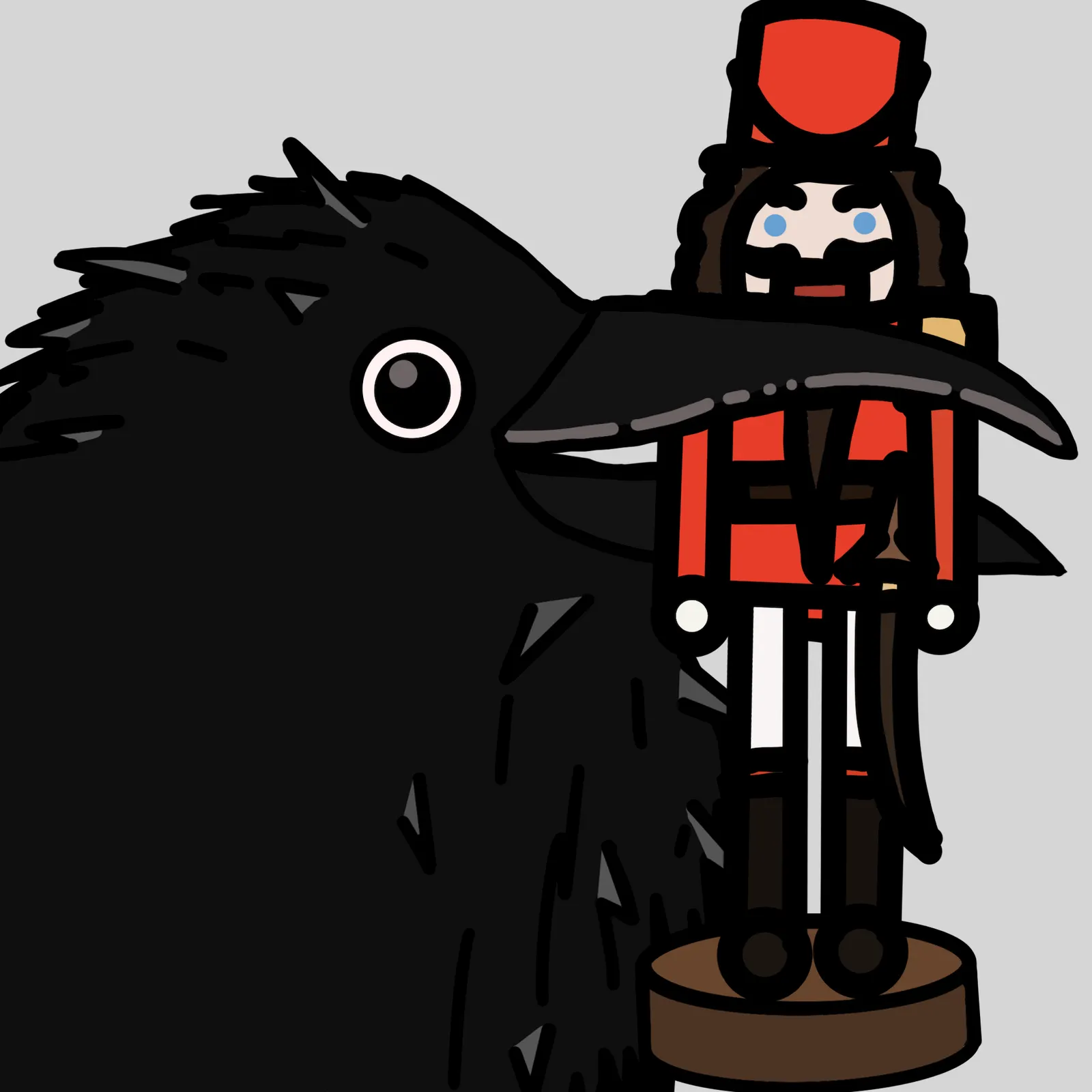Crow Friends #856 by unknown artist