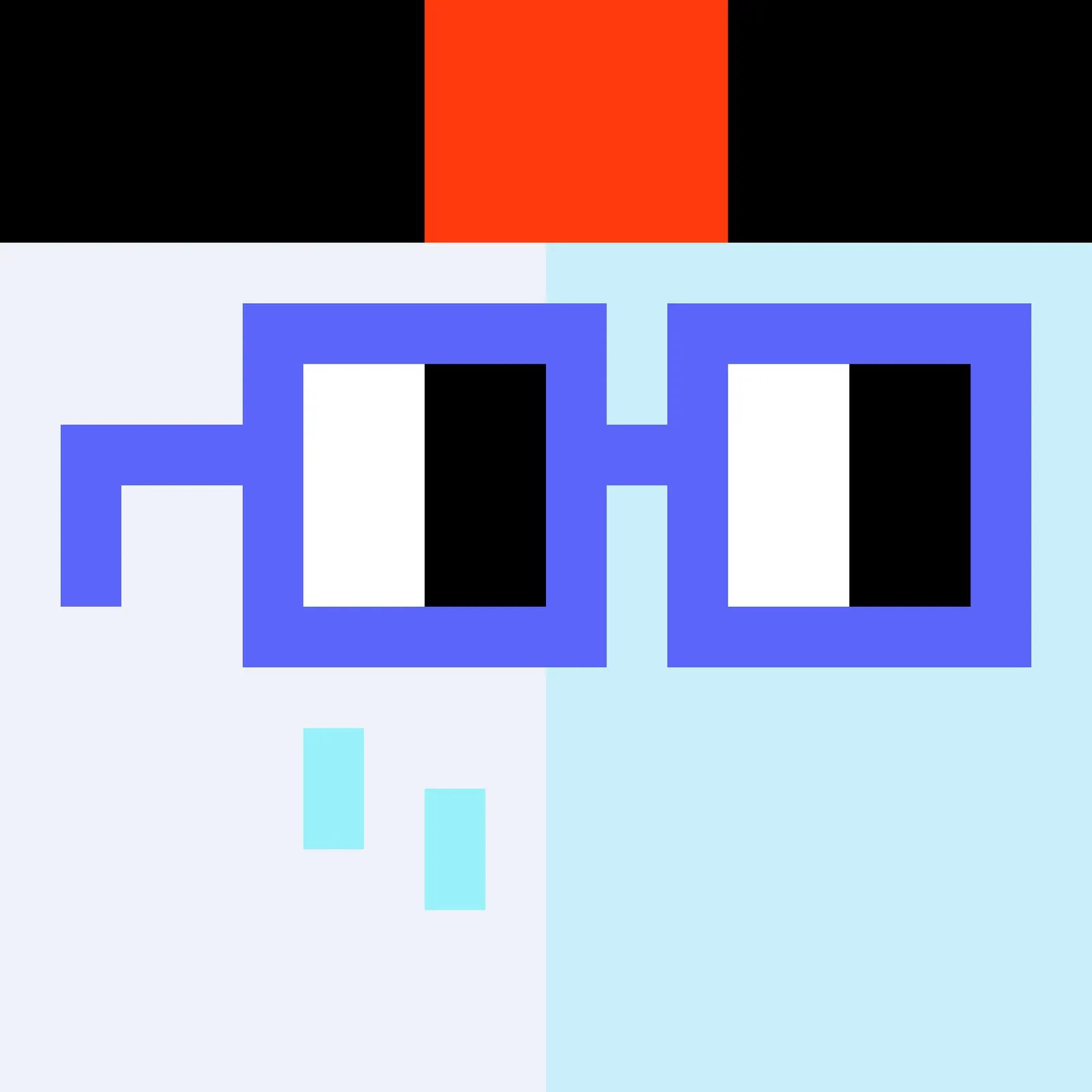 tiny noun faces #884 by unknown artist