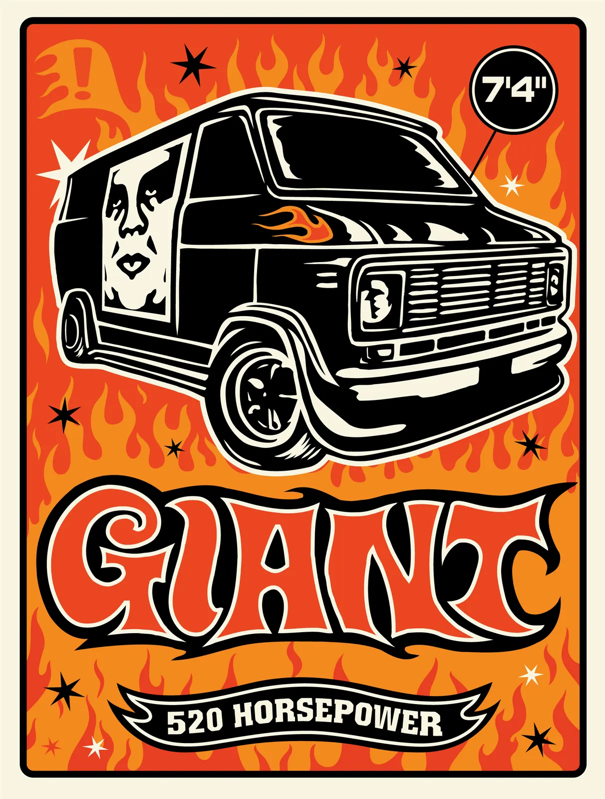 Giant Van by unknown artist