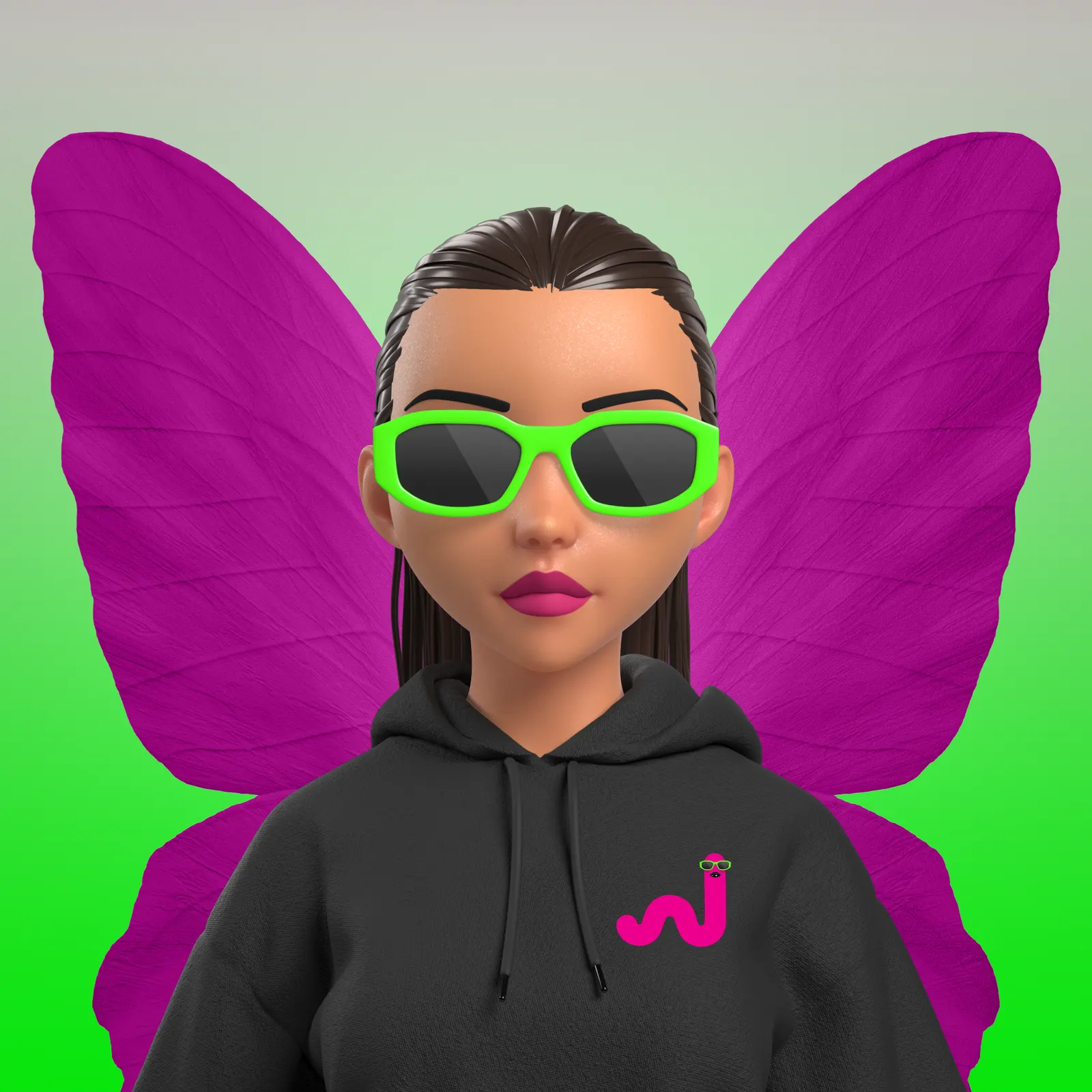 Degen Angels x The Worm by unknown artist