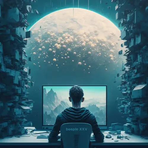 Beeple // Everydays: The One-Millionth Day by unknown artist