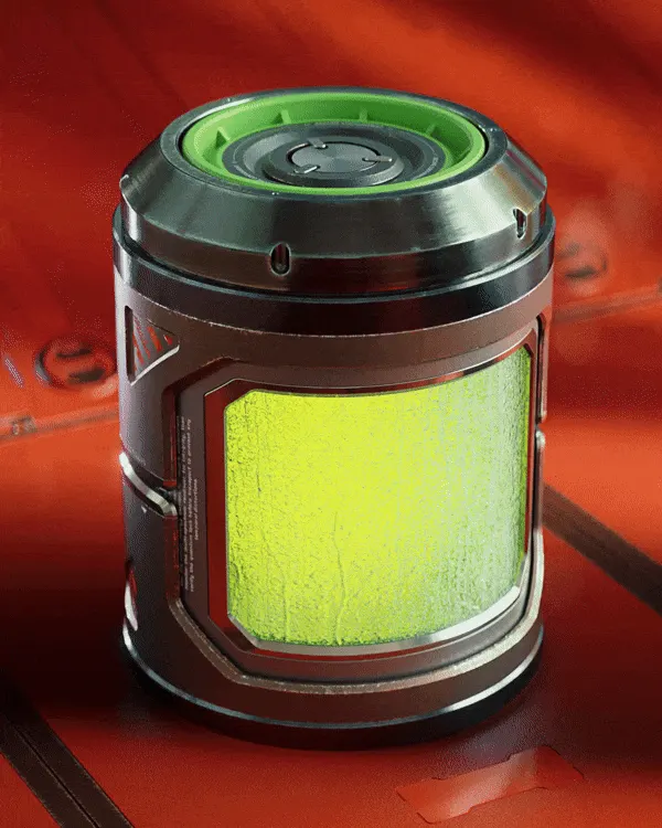 Holiday Canister by unknown artist