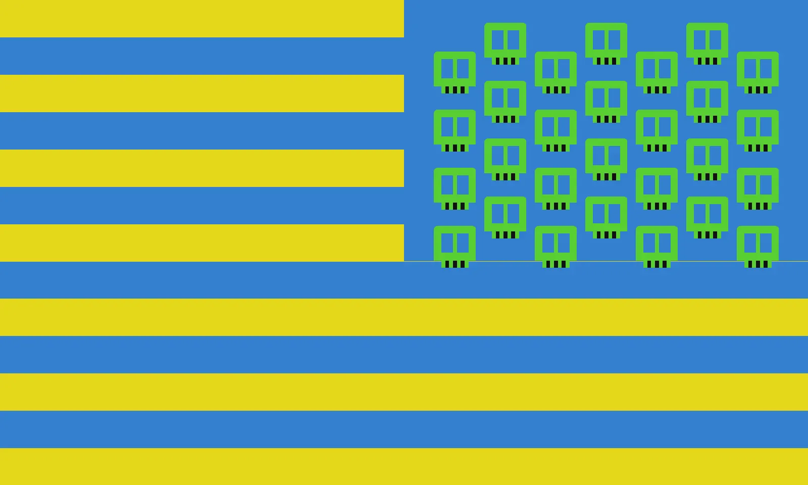 SMOLSKULL-FLAG #214 by markknol