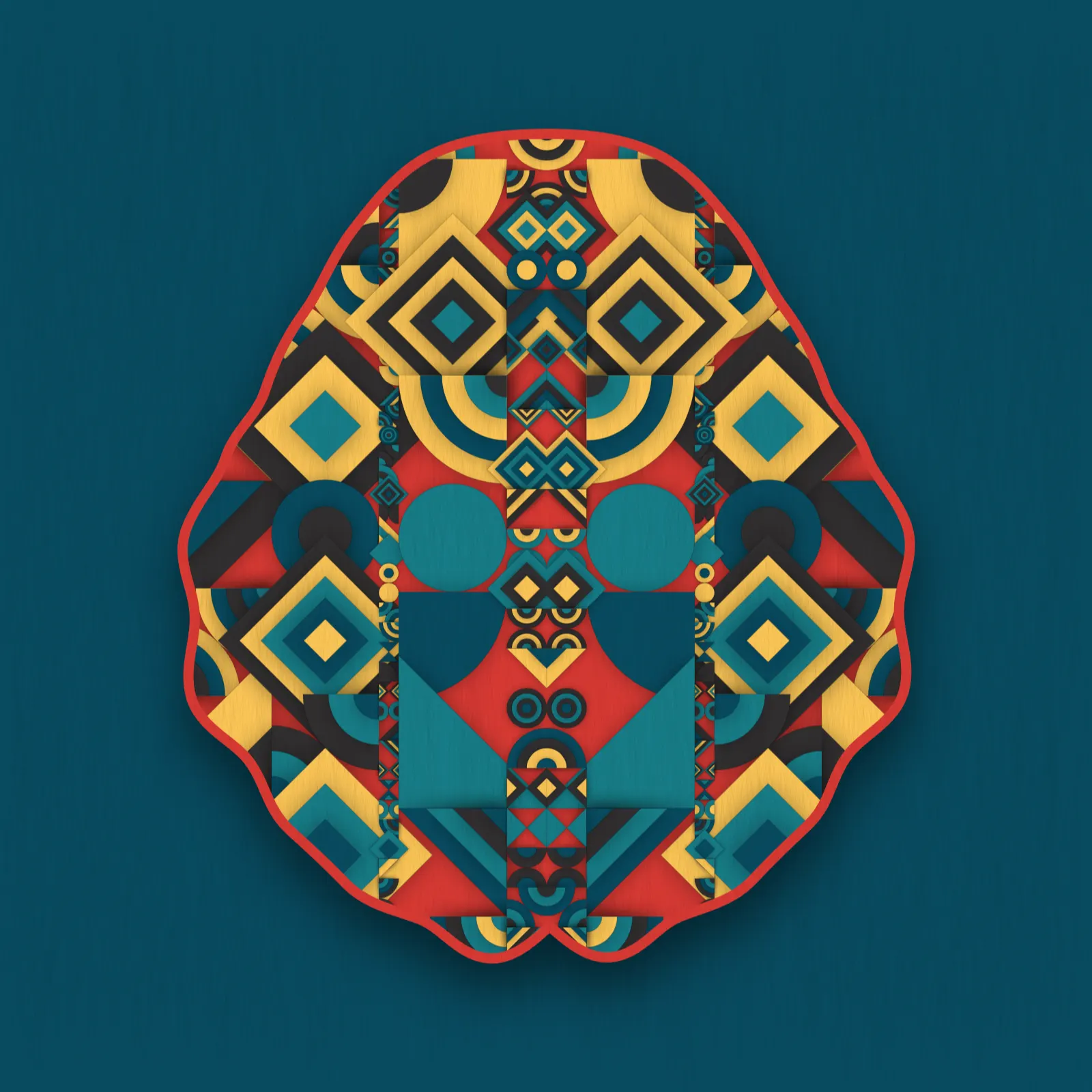Generativemasks #7957 by Shunsuke Takawo