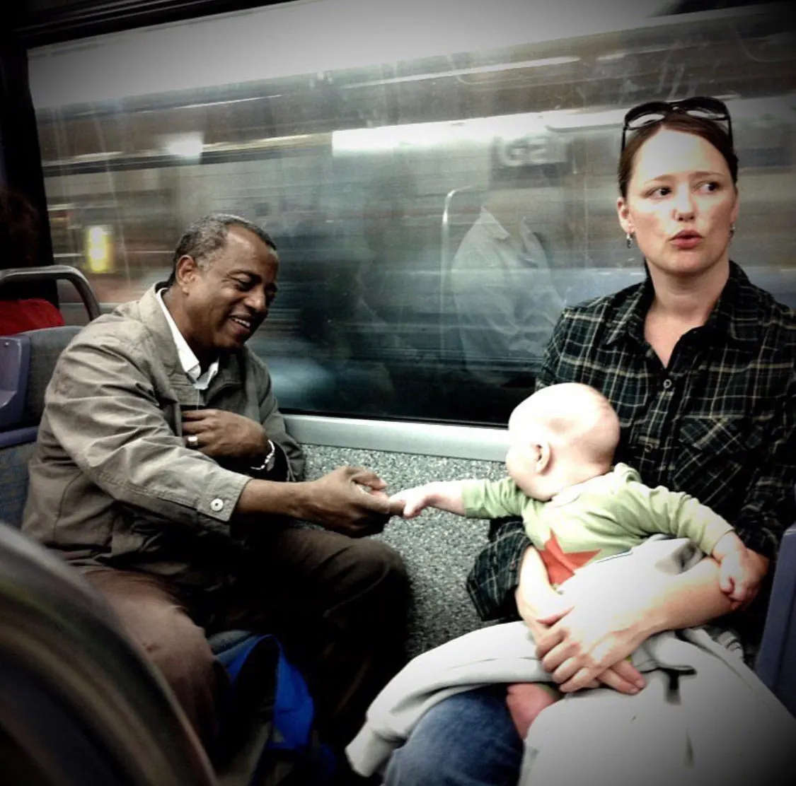 A Moment On The Metro by Sean Bonner