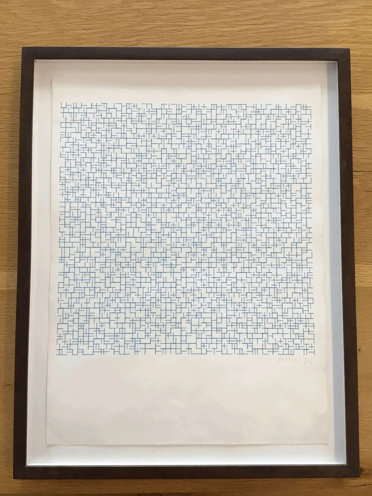 RPX, plotter drawing by Peter Beyls