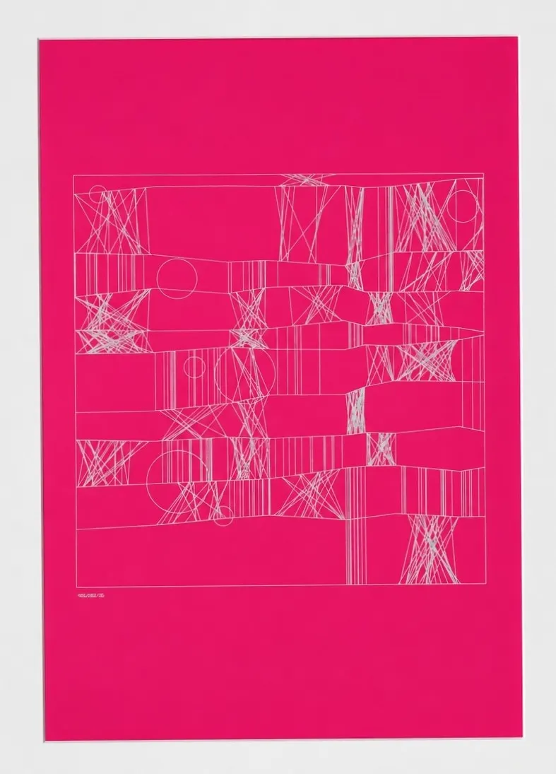 Hommage à Klee by Frieder Nake