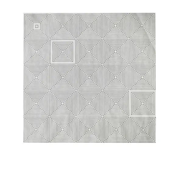 Concentric Squares by Vera Molnar