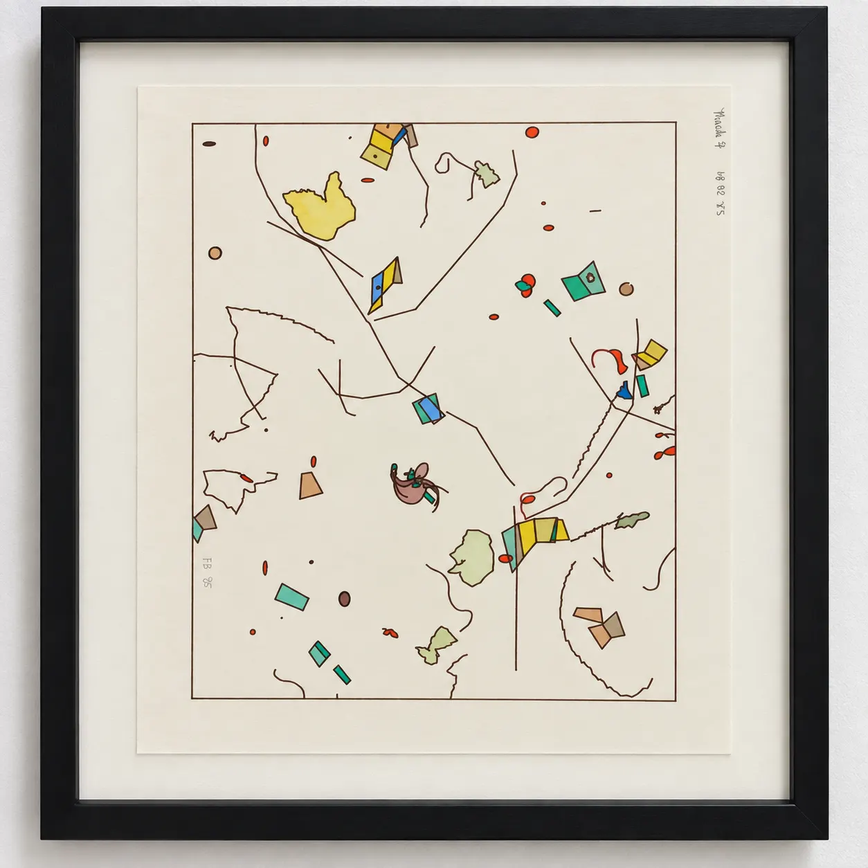 EWA Series, plotter drawing by Peter Beyls