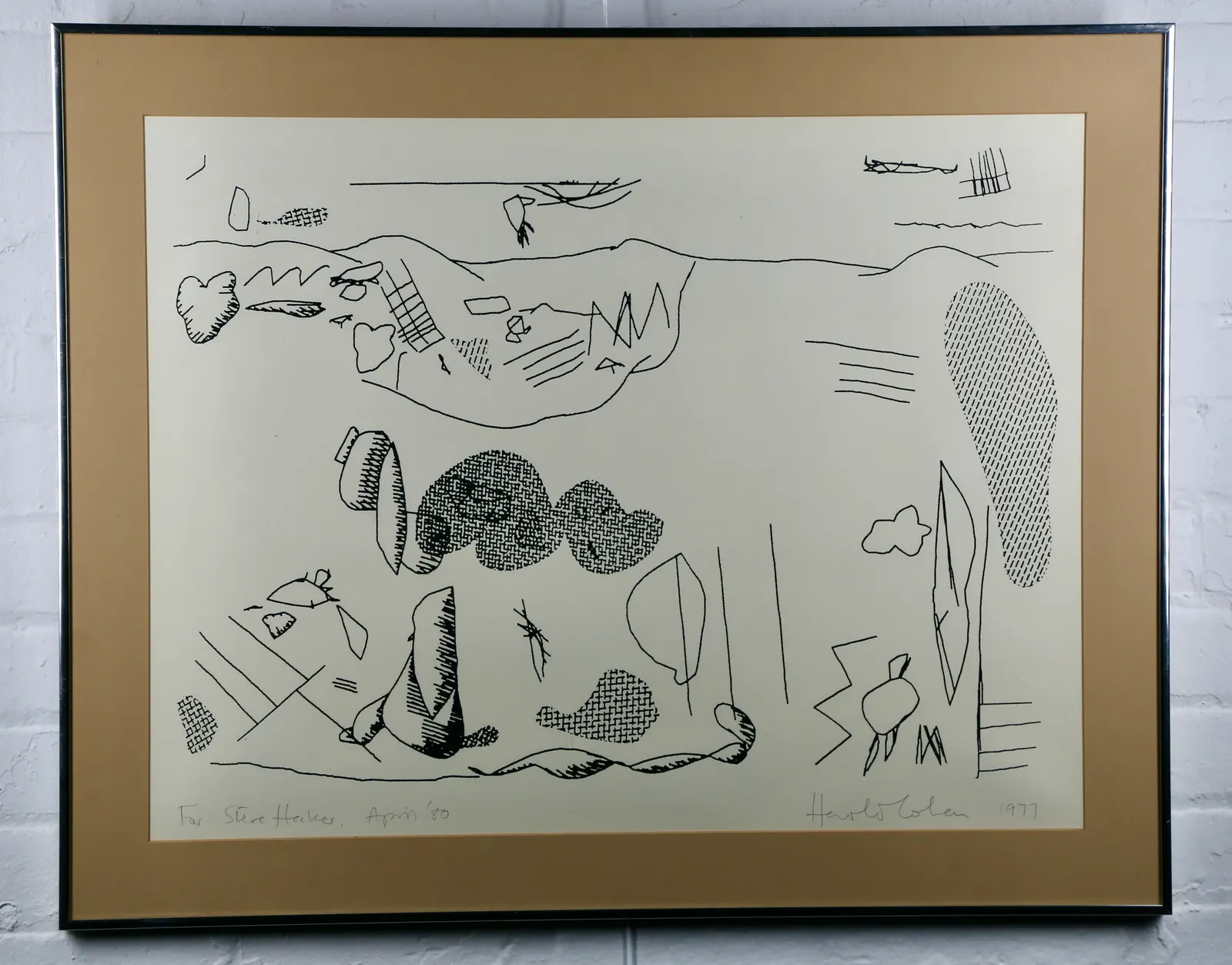 Untitled (from Amsterdam Suite) by Harold Cohen