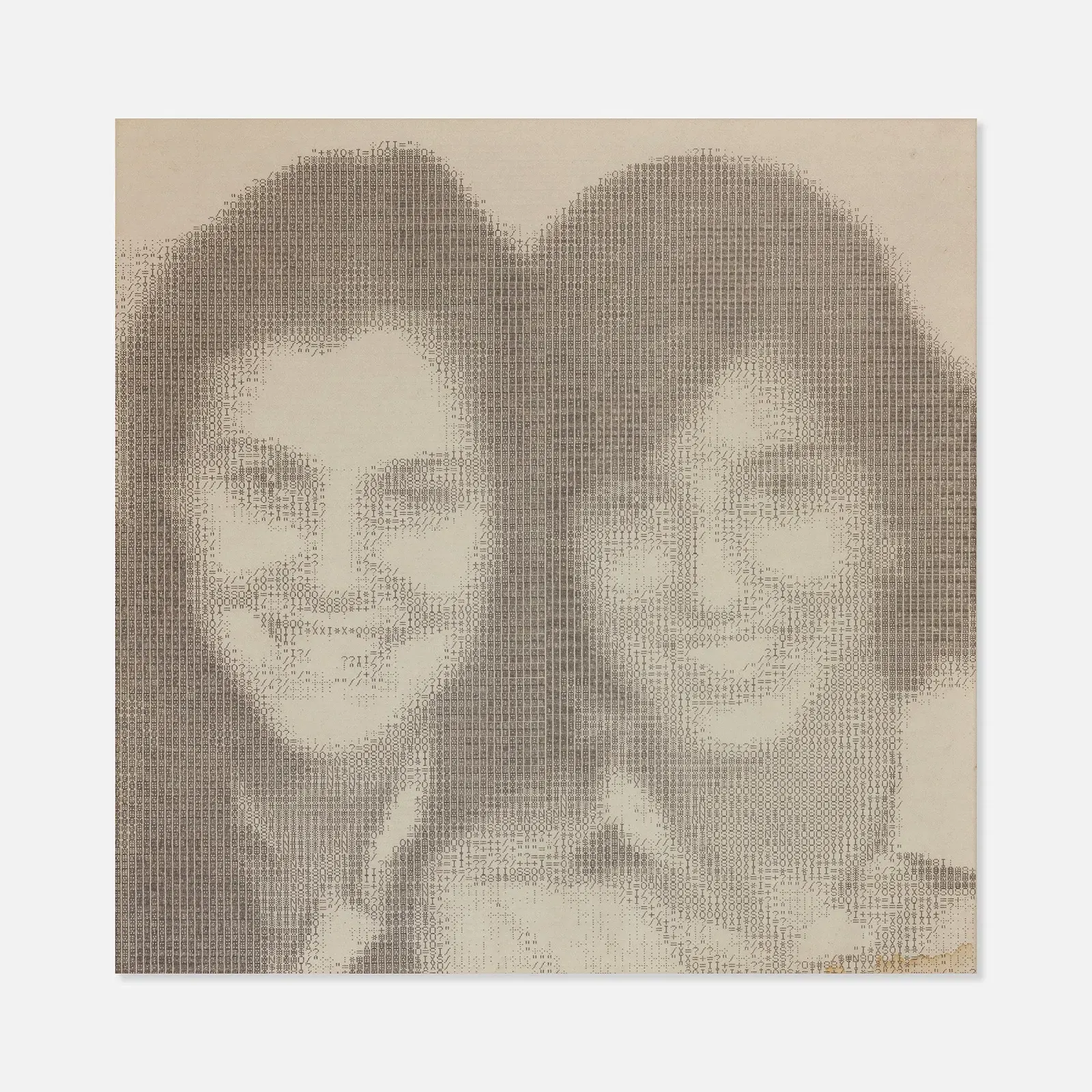 Vernacular, ASCII Portrait by Unknown Artist