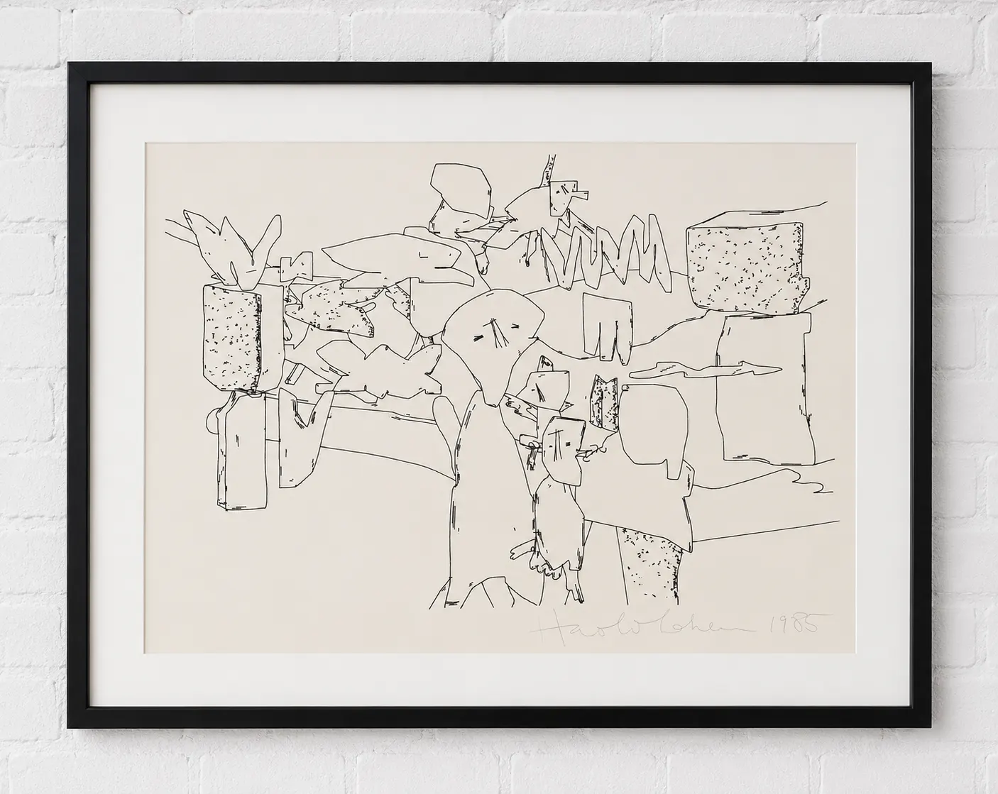 Untitled, Solana Beach by Harold Cohen