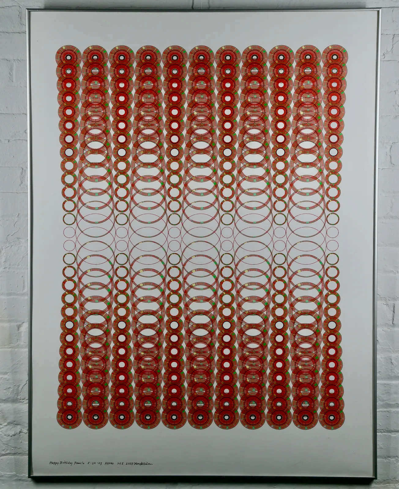 PSH46 (Happy Birthday Pamela) by Mark Wilson