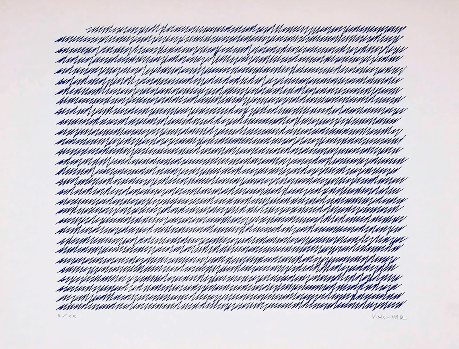 Lettre de ma mère by Vera Molnar