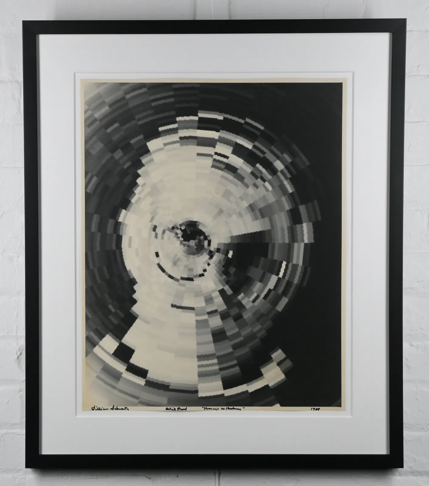 Homage to Hockney by Lillian Schwartz