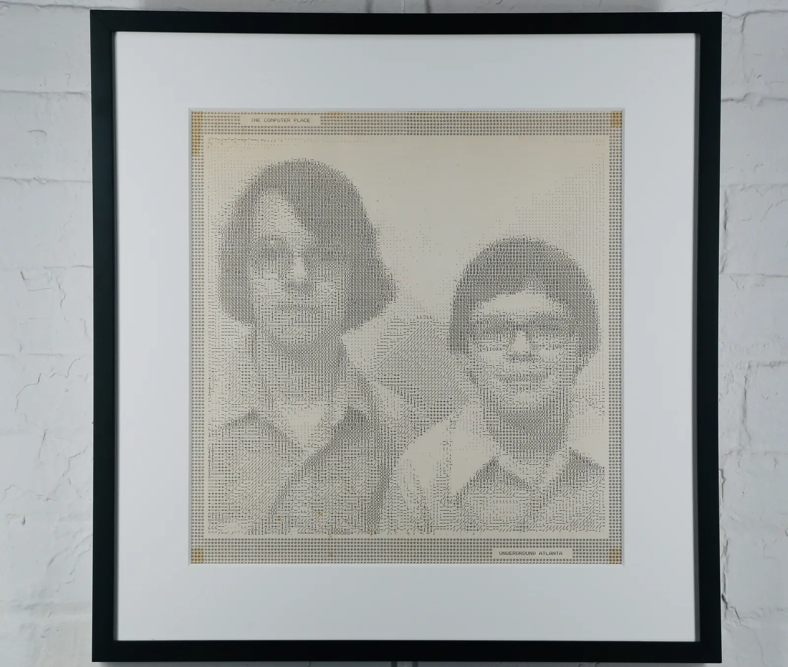 Vernacular, ASCII Portrait by Unknown Artist