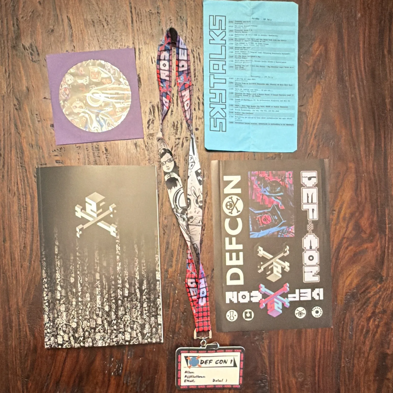 DEF CON 25 Badge & Memorabilia by DEF CON