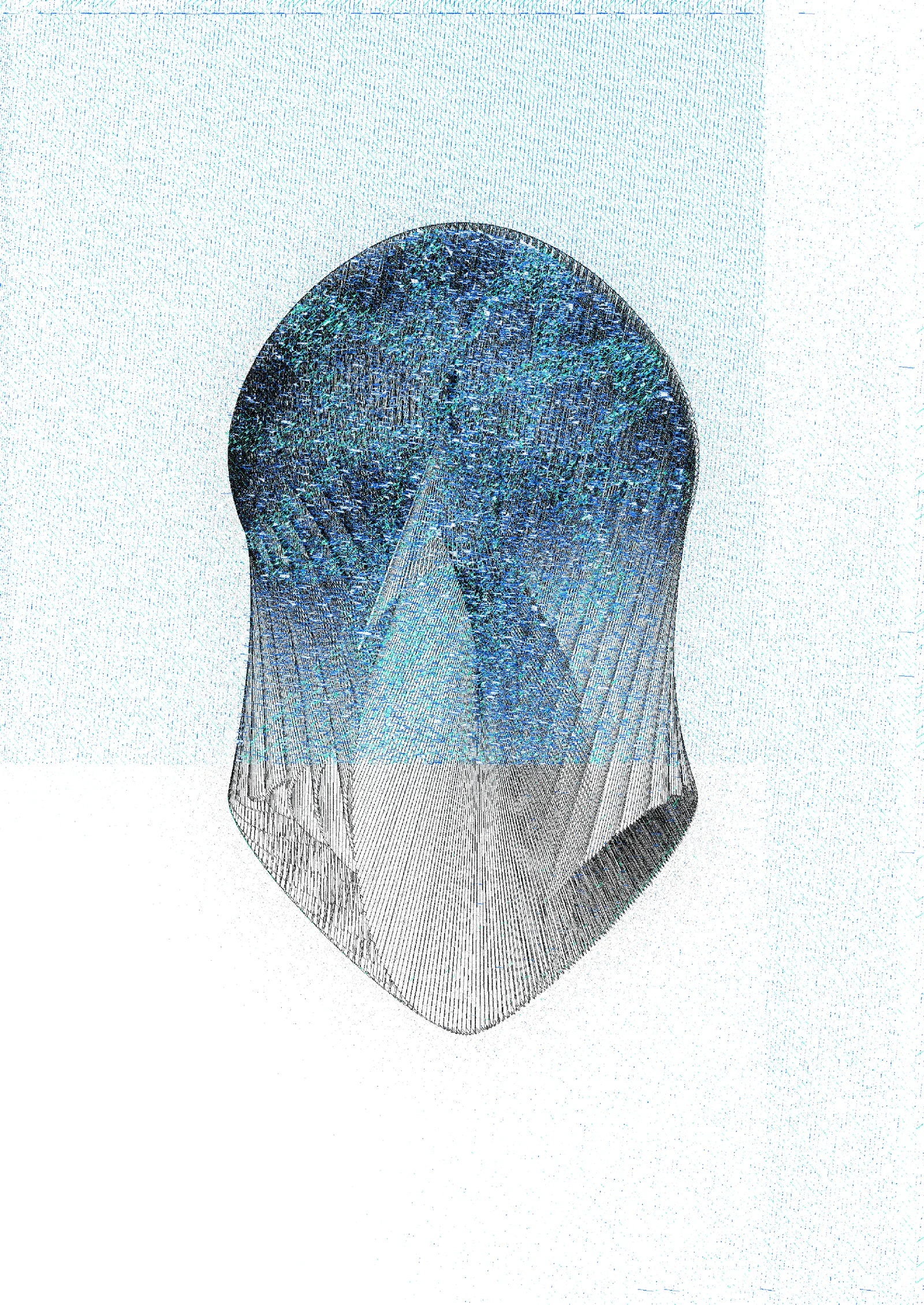 tomb drawing #15 by Shojiro Nakaoka