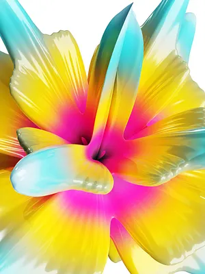 Polydextrose, Ascendant (OE) by Marius Watz