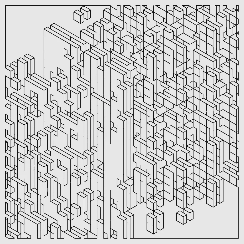 Modulo Space #587 by agoston nagy