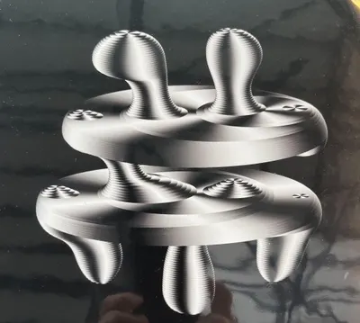 Additional view of Blob Circle Study #1